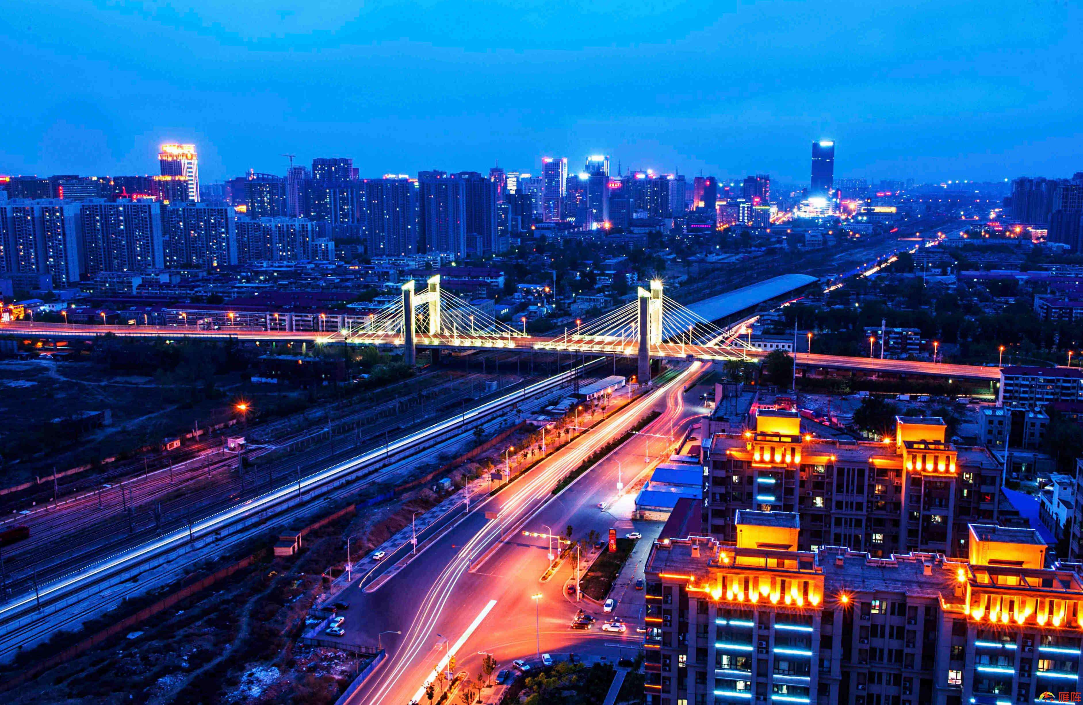 石家庄，历史与现代交织的璀璨夜景之城